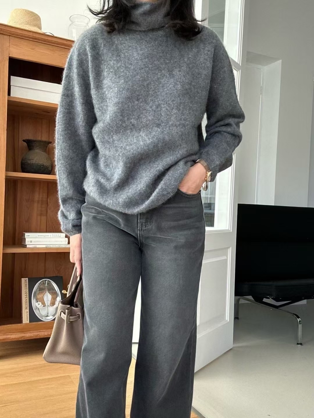 KIND-카인드-OT東大門㊣直郵女士新品職業25秋冬人氣針織衫KIND-ot針織衫圖色2