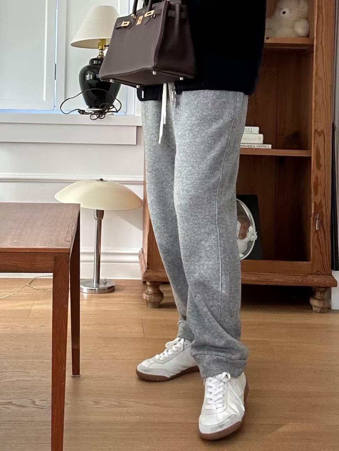 KIND-카인드-OT東大門㊣直郵女士新款時尚休閑休閑褲羊毛KIND-ot休閑褲