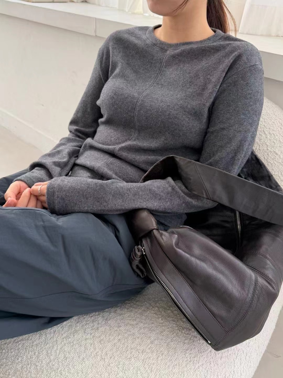 LANDMARK韓國直郵㊣女裝新品真品推薦人氣熱賣25秋冬長袖T恤LANDMARK長袖T恤圖色3