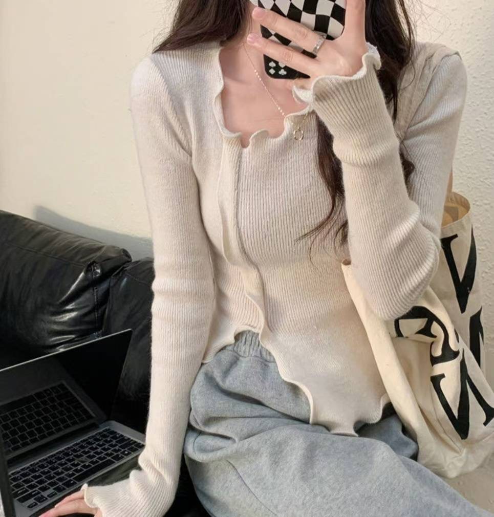 ETEMOY東大門㊣直郵女士新品推薦人氣真品職業時尚休閑針織衫LEHEIM針織衫