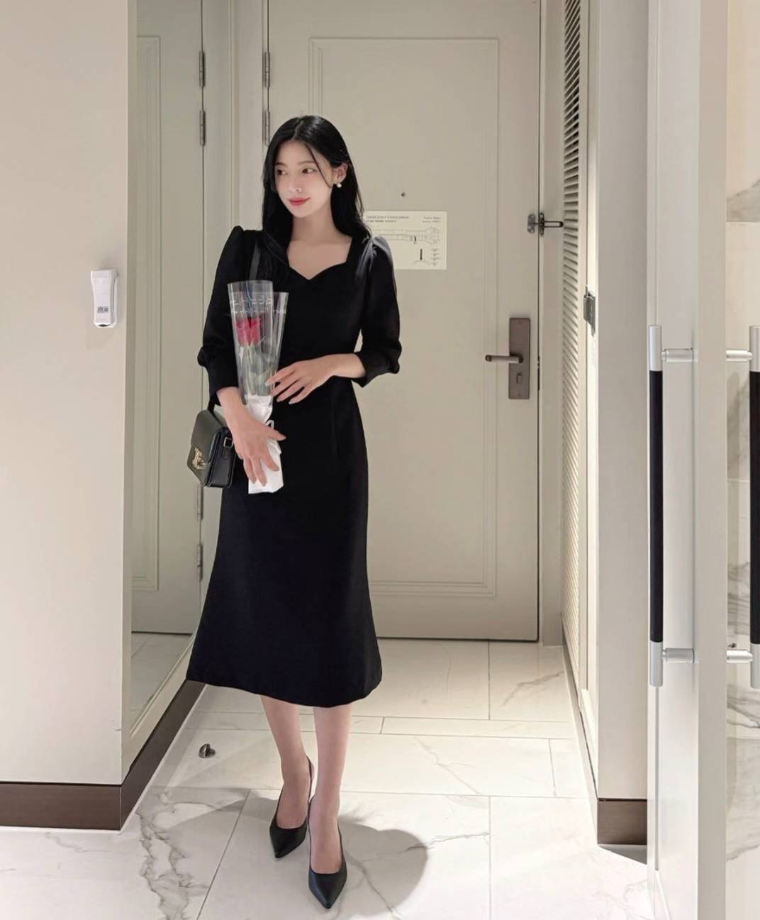 ETEMOY東大門㊣代購女士新款職業休閑推薦25秋冬真品連衣裙LEHEIM連衣裙