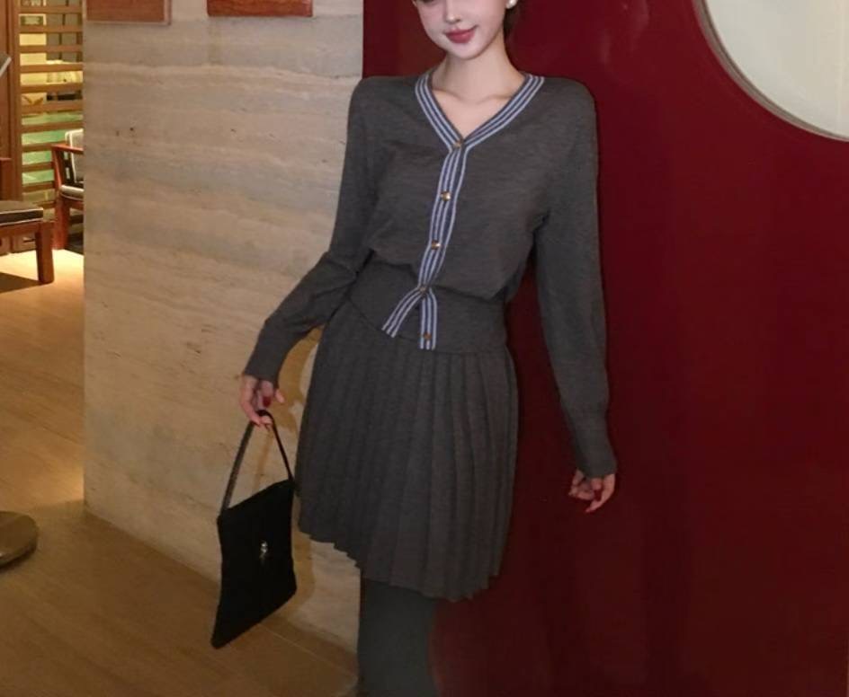 ETEMOY韓國直郵㊣女裝新款時尚休閑推薦25秋冬真品職業套裝LEHEIM套裝圖色1