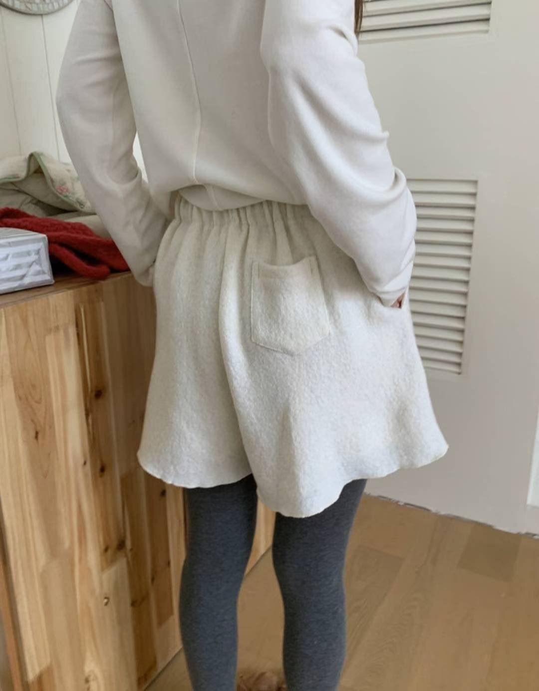 ETEMOY韓國代購㊣女士新款時尚推薦職業熱賣25秋冬休閑短褲LEHEIM短褲