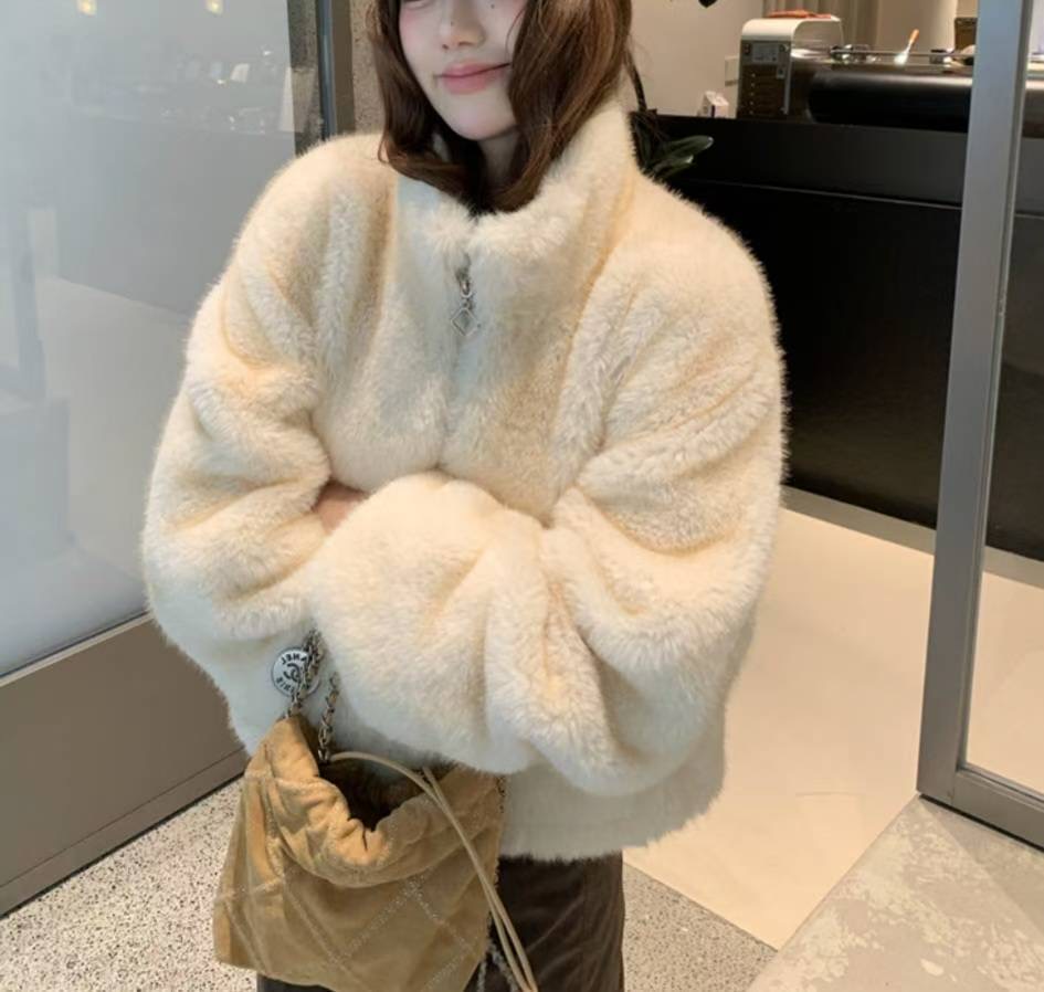 ETEMOY東大門㊣實拍女士新款休閑真品時尚25秋冬職業短款大衣LEHEIM短款大衣圖色2