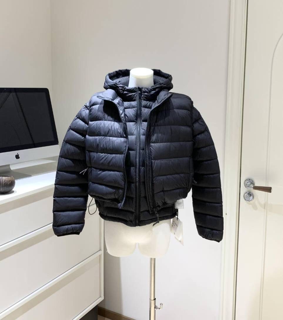 ETEMOY東大門㊣代購女士新款真品25秋冬職業人氣短款棉服填充LEHEIM短款棉服圖色1