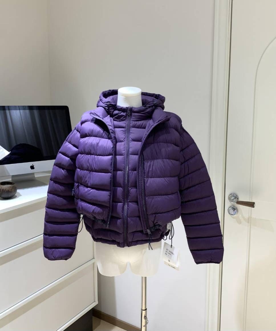 ETEMOY東大門㊣代購女士新款真品25秋冬職業人氣短款棉服填充LEHEIM短款棉服圖色2