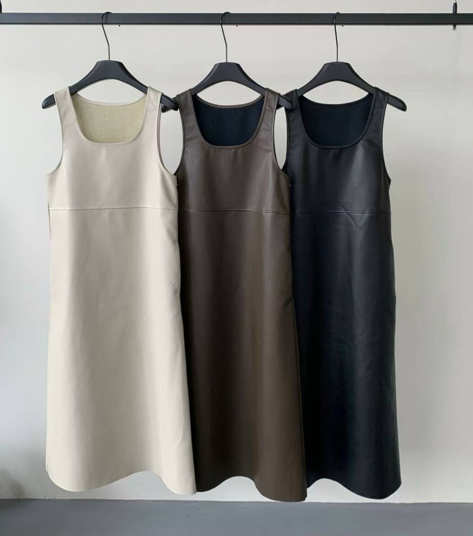 ETEMOY東大門㊣代購女裝新款休閑職業推薦時尚連衣裙不含內搭LEHEIM連衣裙圖色3左三色