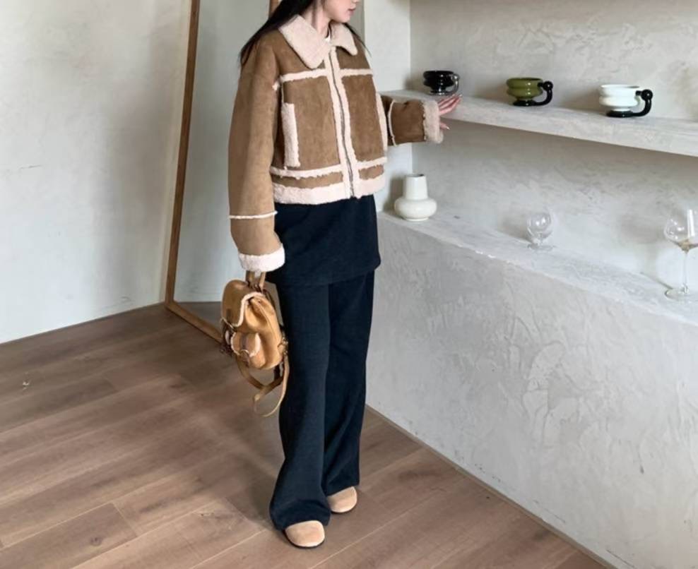 ETEMOY東大門㊣直郵女裝新款休閑真品時尚推薦熱賣短款大衣LEHEIM短款大衣