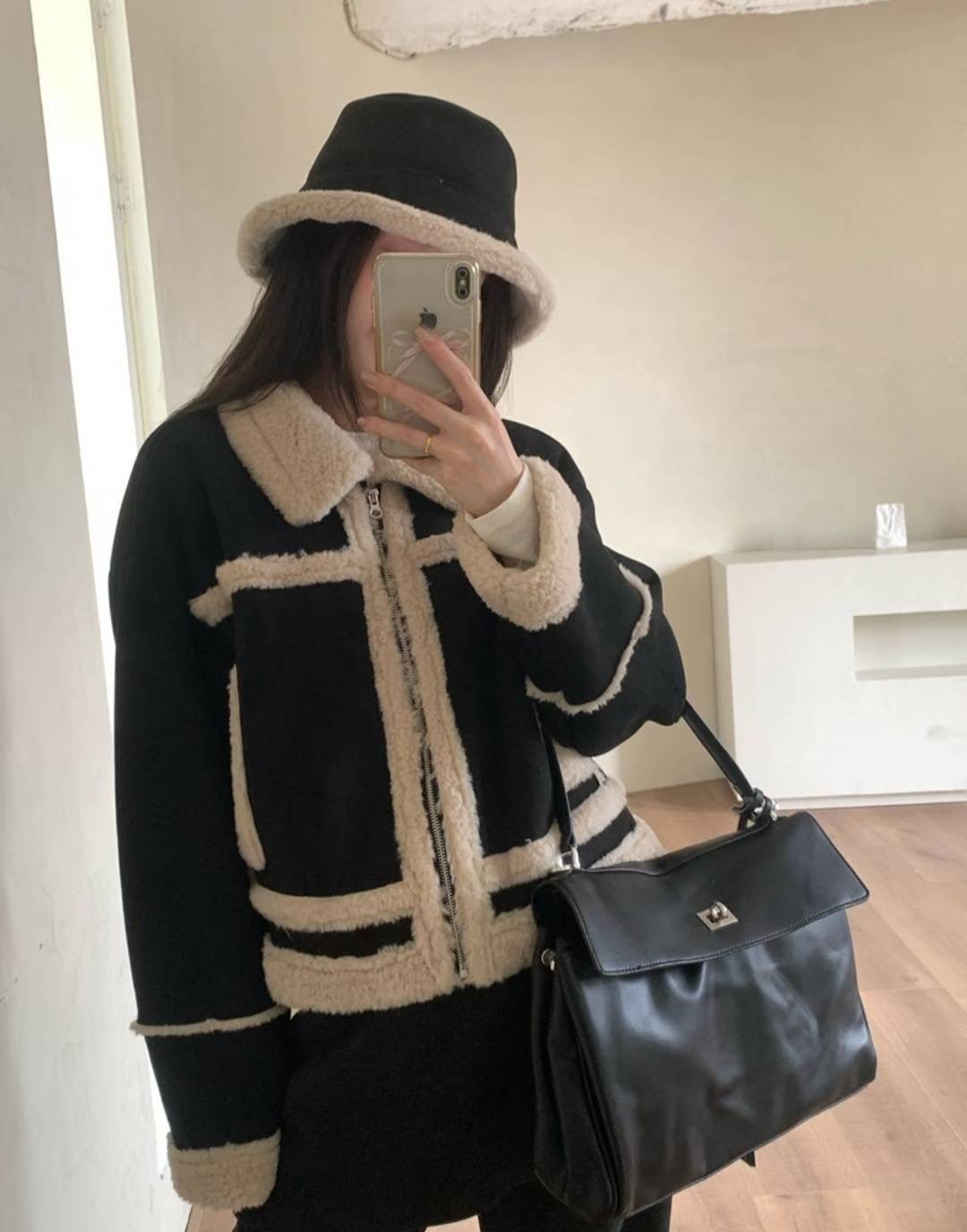 ETEMOY東大門㊣直郵女裝新款休閑真品時尚推薦熱賣短款大衣LEHEIM短款大衣