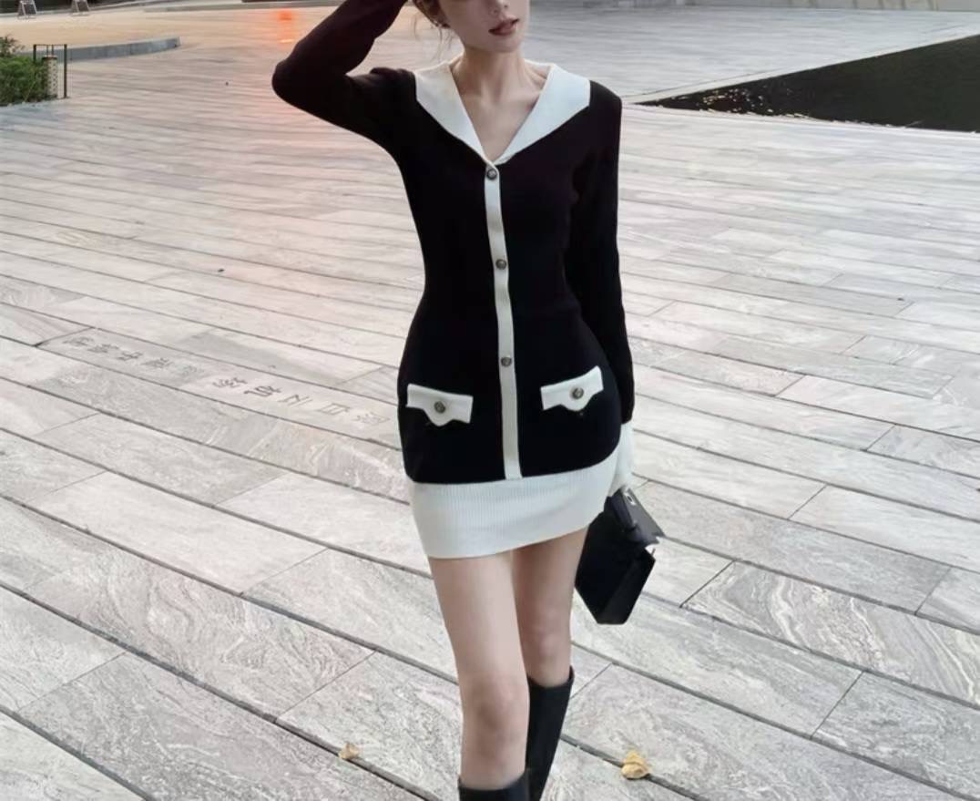 ETEMOY韓國代購㊣女裝新品休閑人氣職業推薦熱賣真品連衣裙LEHEIM連衣裙