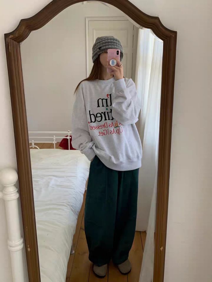 STAY HERE東大門㊣代購女裝新款職業人氣推薦時尚真品衛衣STAY HERE衛衣