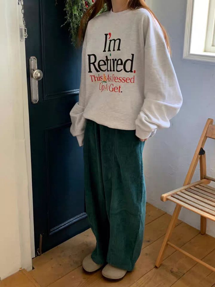 STAY HERE東大門㊣代購女裝新款職業人氣推薦時尚真品衛衣STAY HERE衛衣