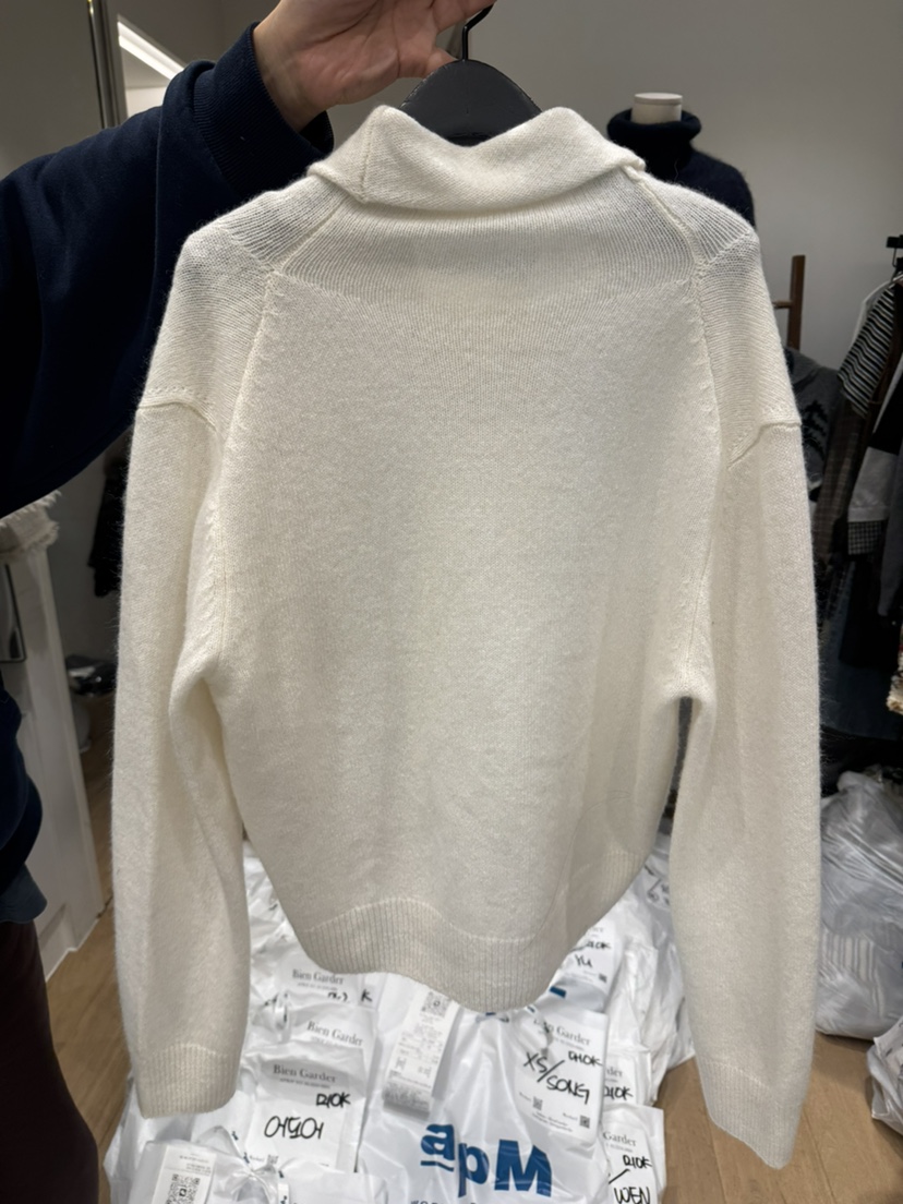 BIEN GARDER韓國直郵㊣女士新款真品職業人氣熱賣25秋冬針織衫BIEN GARDER針織衫