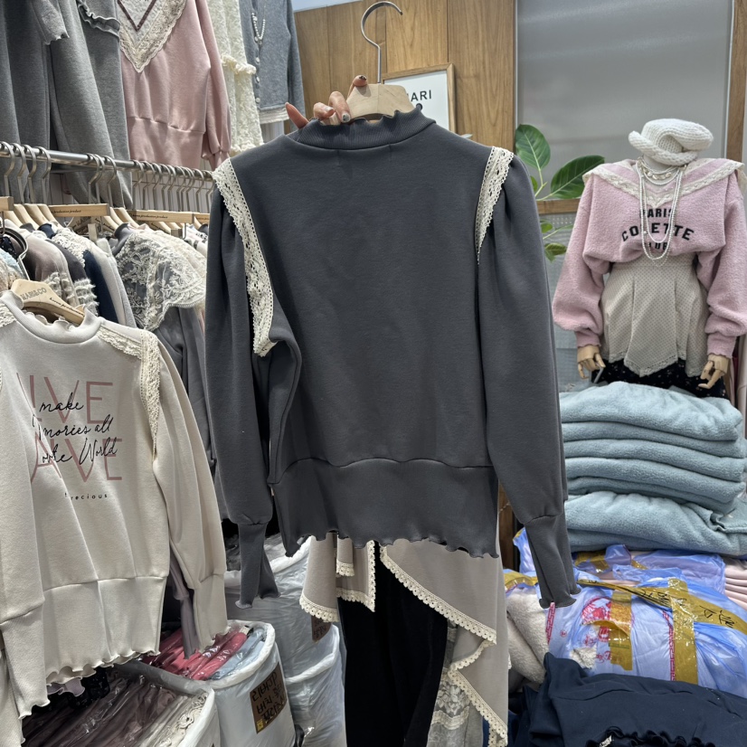 MARI CO韓國直郵㊣女裝新品25秋冬推薦人氣真品休閑衛衣加絨MARI CO衛衣