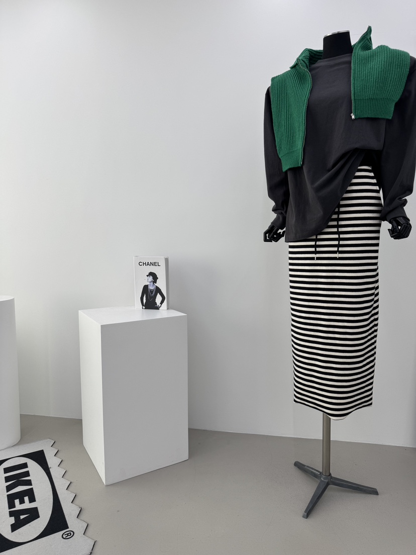 RED-A韓國直郵㊣女裝新款休閑真品25秋冬人氣職業長裙單排扣RED-A長裙