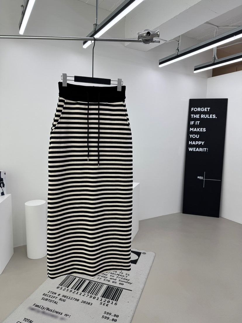 RED-A韓國直郵㊣女裝新款休閑真品25秋冬人氣職業長裙單排扣RED-A長裙圖色2