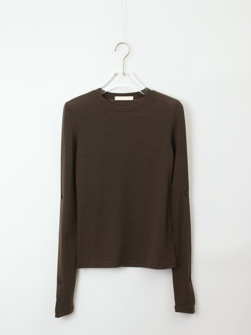 CCW韓國代購㊣女裝新品25秋冬職業休閑時尚推薦熱賣長袖T恤CCW--NYUNYU長袖T恤圖色2