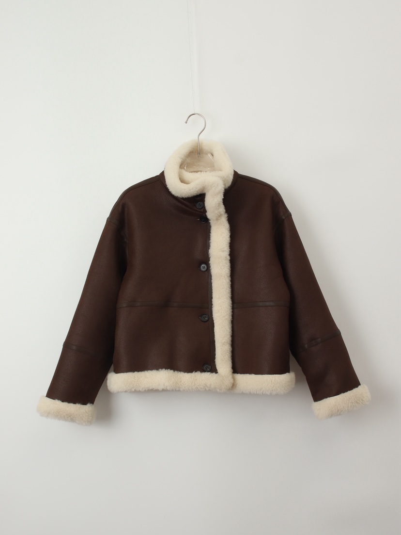 CCW東大門㊣實拍女裝新品時尚25秋冬熱賣人氣推薦職業短款大衣CCW--NYUNYU短款大衣圖色1