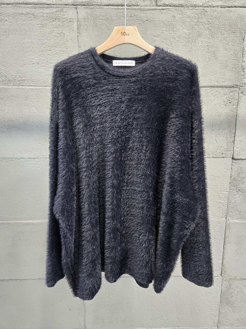 10CC東大門㊣代購女裝新品職業休閑熱賣25秋冬針織衫安哥拉10CC針織衫圖色2