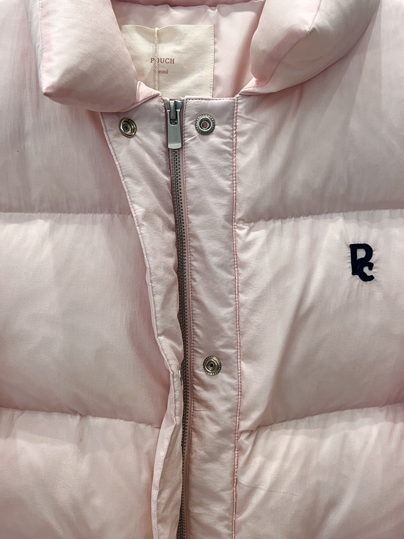 POUCH韓國直郵㊣女士新品25秋冬真品職業休閑推薦短款羽絨服POUCH短款羽絨服