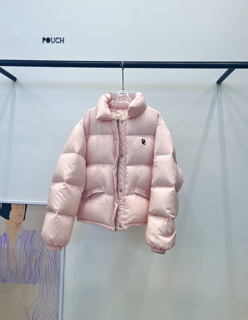 POUCH韓國直郵㊣女士新品25秋冬真品職業休閑推薦短款羽絨服POUCH短款羽絨服圖色1