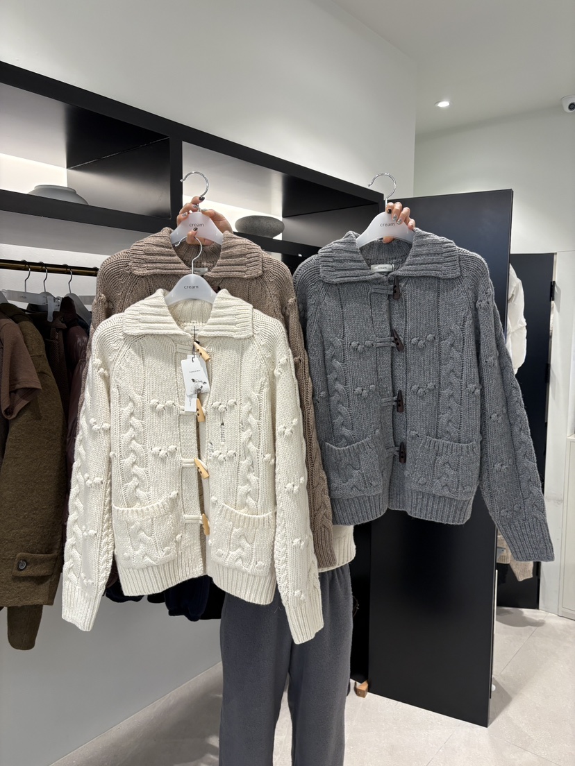 CREAM-P韓國直郵㊣女士新款人氣推薦真品熱賣休閑職業毛衣CREAM-P毛衣