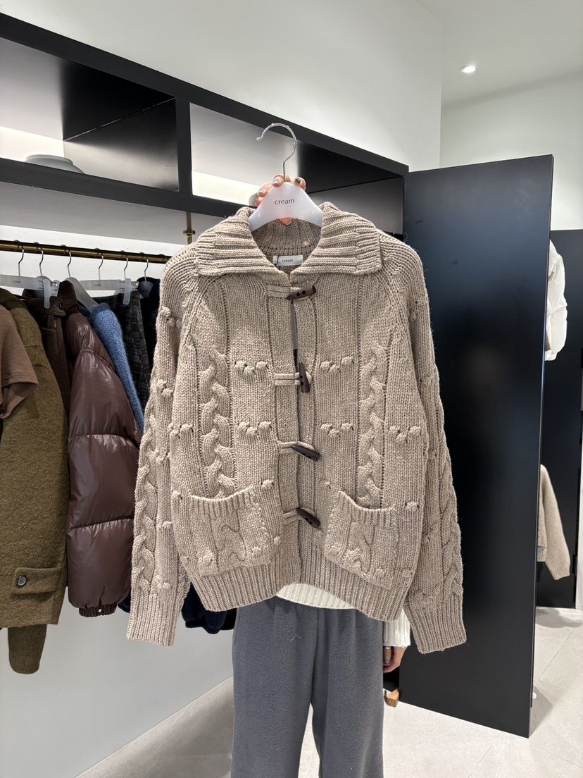 CREAM-P韓國直郵㊣女士新款人氣推薦真品熱賣休閑職業毛衣CREAM-P毛衣圖色2