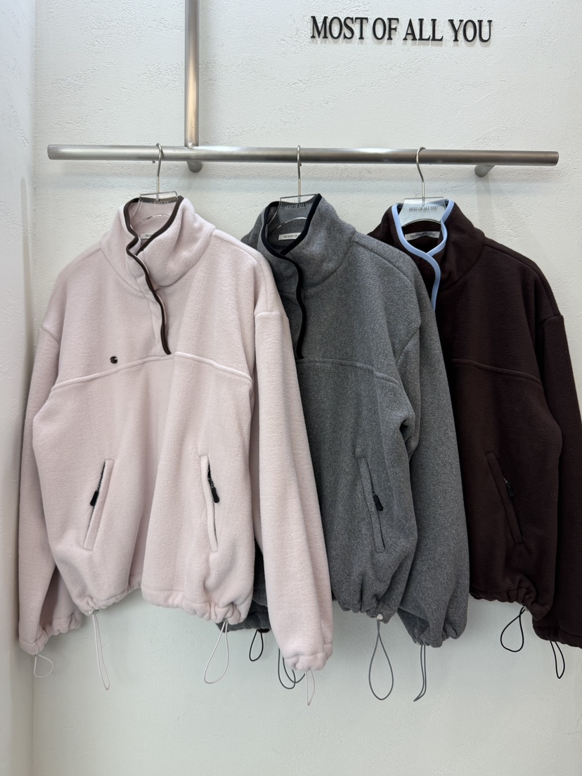 MOST OF ALL U韓國代購㊣女裝新款熱賣人氣推薦衛衣抓絨MOST OF ALL U衛衣