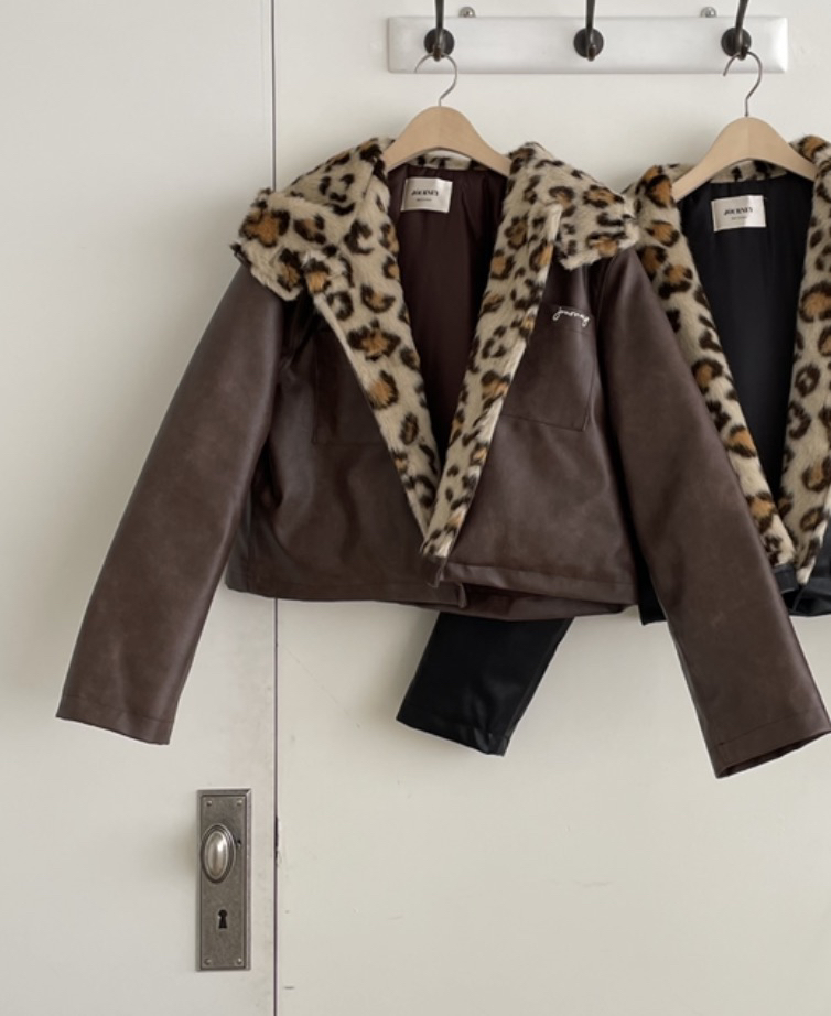 JOURNEY東大門㊣實拍女士新品時尚人氣職業25秋冬休閑夾克刺繡JOURNEY夾克圖色2