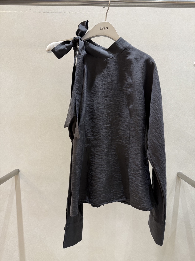 FEFFER韓國代購㊣女士新款休閑25秋冬職業熱賣人氣襯衫蕾絲衫FEFFER襯衫/蕾絲衫圖色2