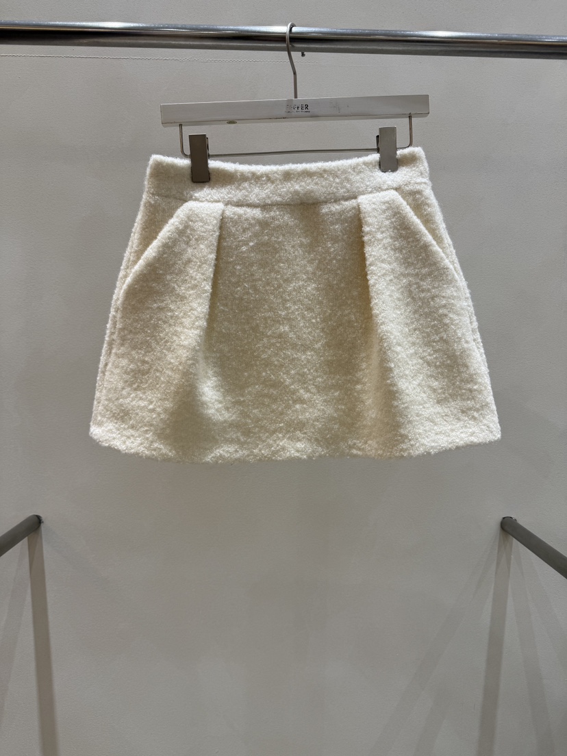 FEFFER東大門㊣實拍女裝新款熱賣休閑時尚真品職業短裙羊毛FEFFER短裙圖色1