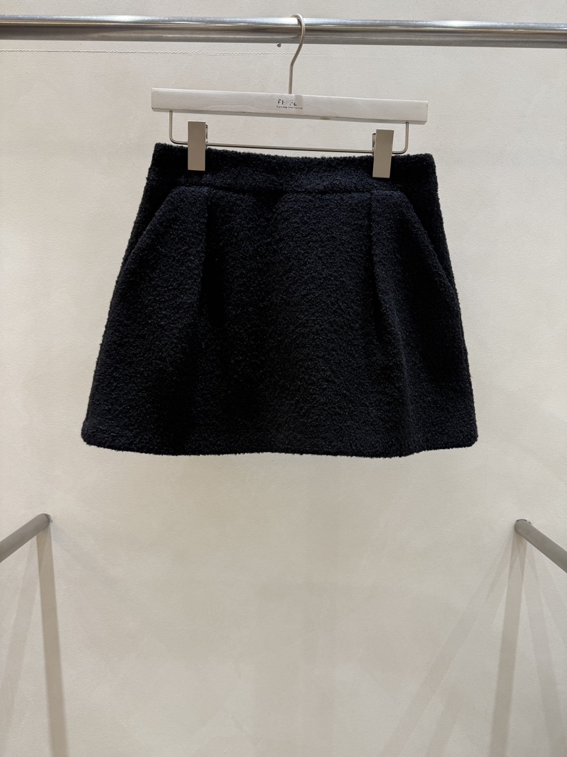 FEFFER東大門㊣實拍女裝新款熱賣休閑時尚真品職業短裙羊毛FEFFER短裙圖色2