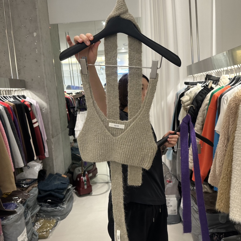 ARTE STUDIO韓國代購㊣女士新品25秋冬套裝不含內搭含圍巾套裝ARTE STUDIO套裝圖色1