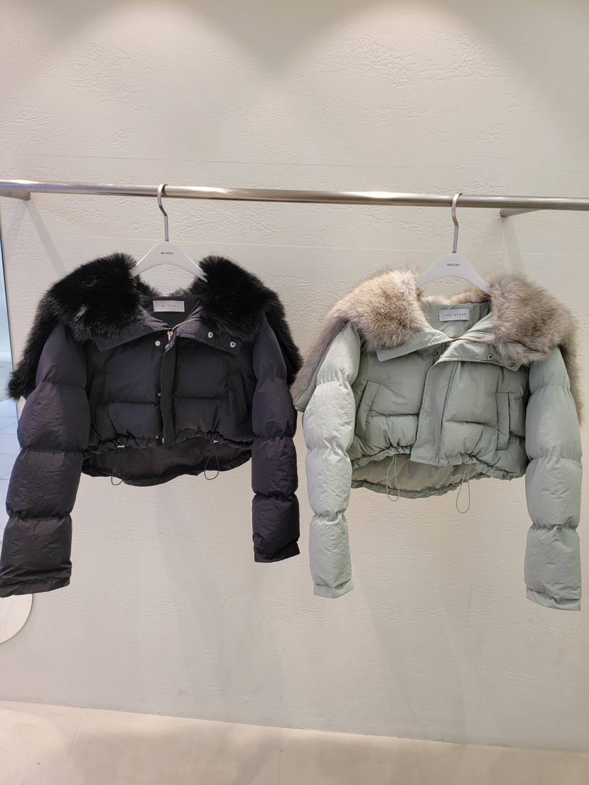 THE OTHER東大門㊣直郵女士新款推薦熱賣夾克拉鏈短款連帽THE OTHER夾克