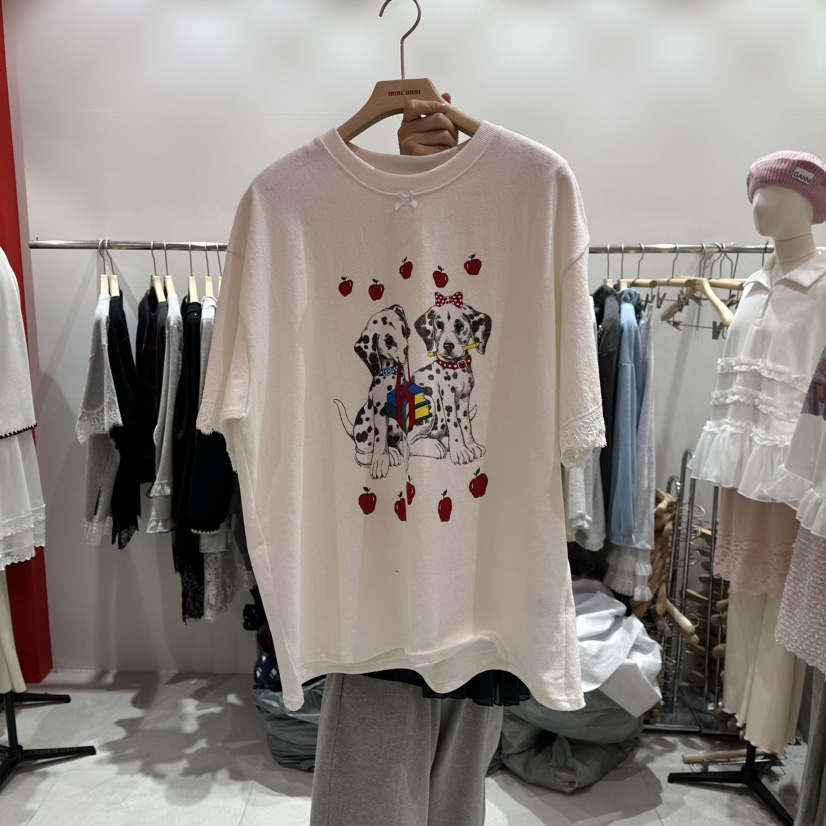 MINI UNNI東大門㊣實拍女士新品人氣熱賣推薦時尚休閑職業T恤MINI UNNIT恤圖色1