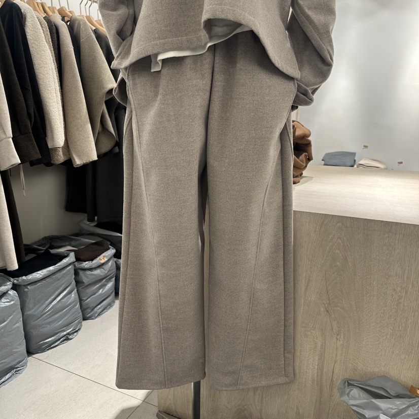 LAMINEDOR東大門㊣代購女士新品熱賣推薦時尚職業25秋冬休閑褲LA MINE DOR休閑褲圖色3