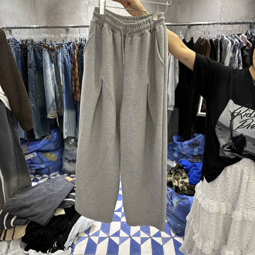 AMOUR東大門㊣實拍女裝新品時尚休閑熱賣人氣25秋冬休閑褲加絨AMOUR休閑褲圖色1