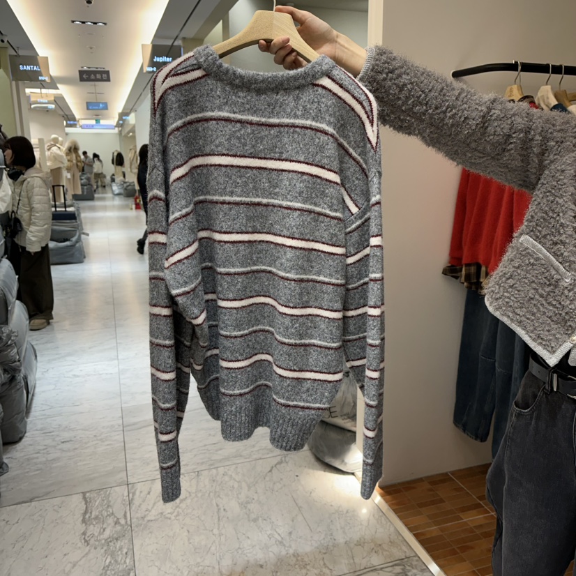 LOGON東大門㊣實拍女裝新品休閑推薦25秋冬時尚人氣職業毛衣LOGON毛衣