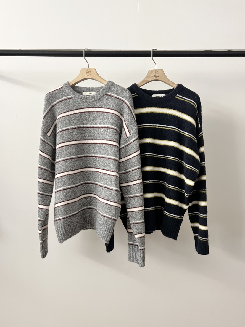 LOGON東大門㊣實拍女裝新品休閑推薦25秋冬時尚人氣職業毛衣LOGON毛衣