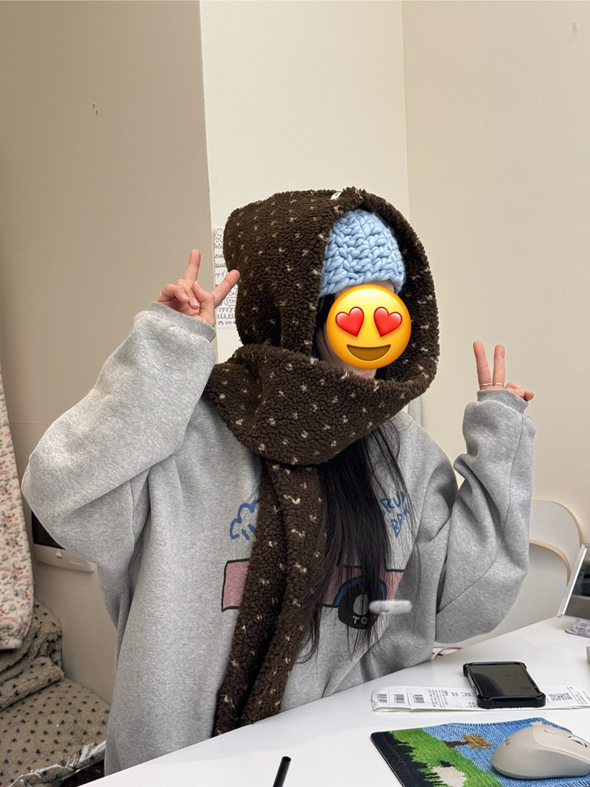 TOLL東大門㊣直郵女裝新款真品休閑25秋冬熱賣帽子圍巾連帽TOLL帽子