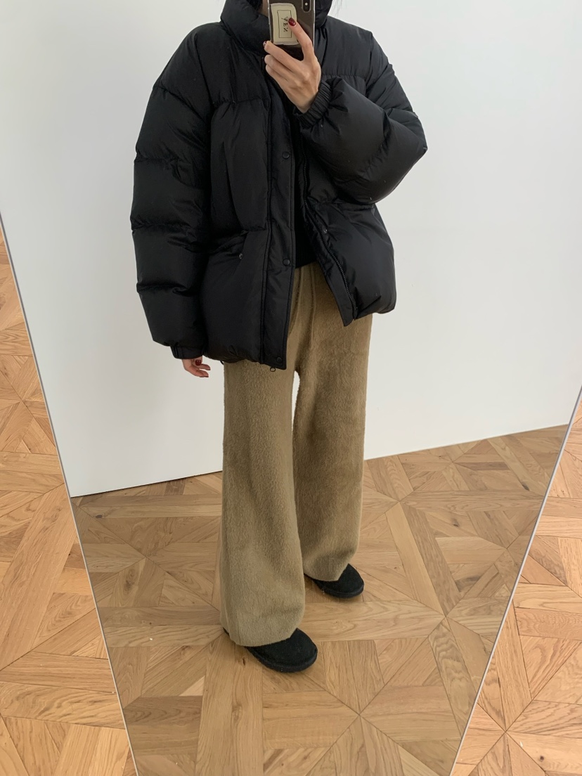 A Flan韓國直郵㊣女士新款推薦職業時尚25秋冬休閑褲針織褲A Flan休閑褲