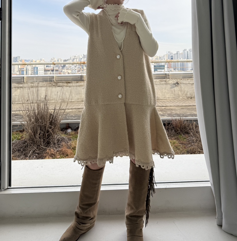 JENNY 1976韓國直郵㊣女士新款職業推薦真品休閑時尚連衣裙JENNY 1976連衣裙