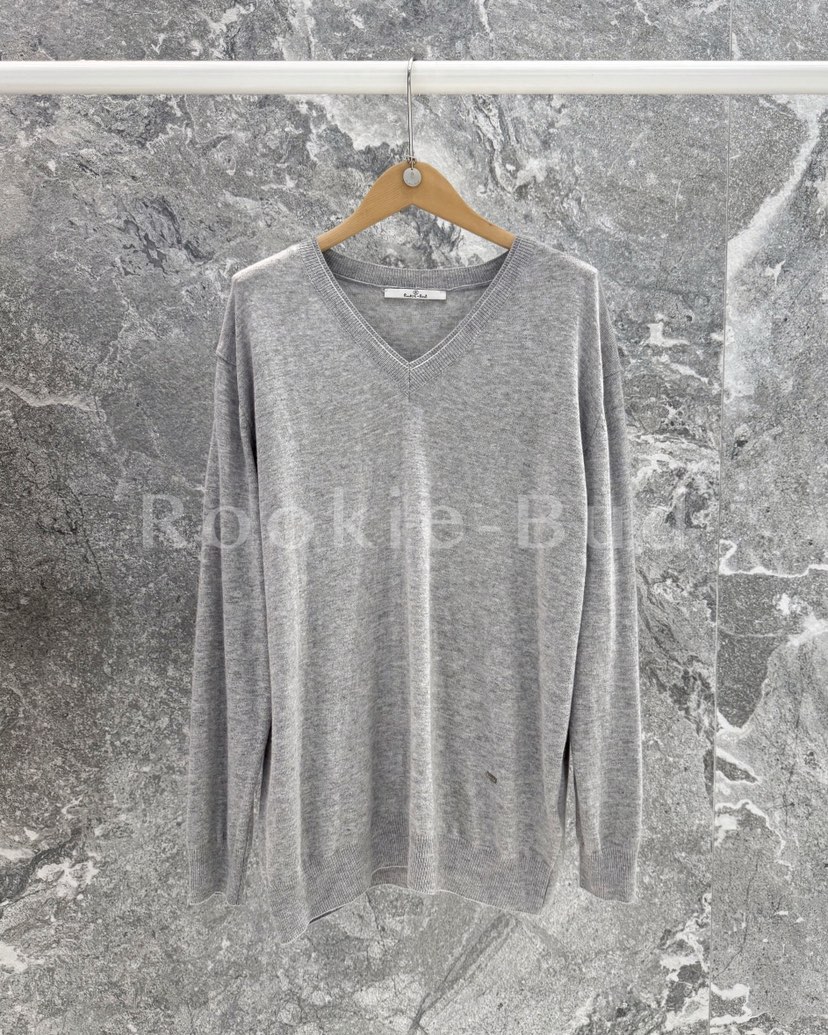 ROOKIE BUD東大門㊣代購女士新品職業時尚推薦人氣針織衫V領ROOKIE BUD-L針織衫圖色1