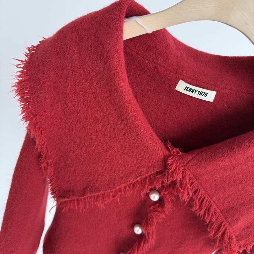 JENNY 1976東大門㊣代購女士新款25秋冬熱賣真品針織衫露肩JENNY 1976針織衫