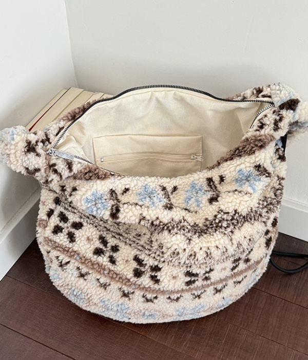 POSH BLUE韓國直郵㊣女裝新品熱賣時尚真品推薦單肩斜跨包絨POSH BLUE單肩/斜跨包