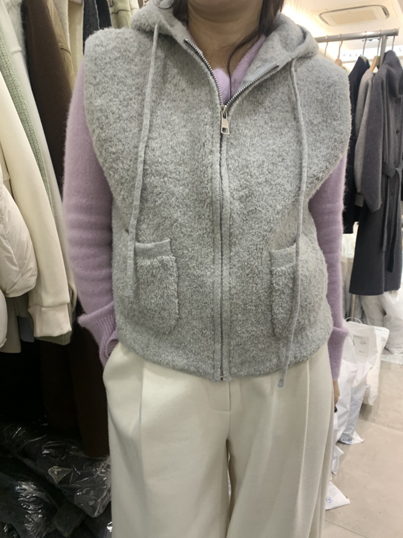 DARAK東大門㊣實拍女裝新品推薦25秋冬熱賣真品職業針織衫連帽DARAK針織衫