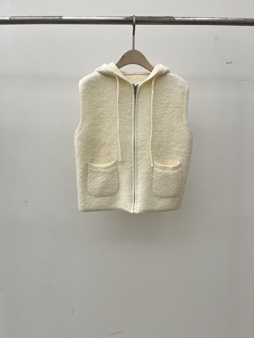 DARAK東大門㊣實拍女裝新品推薦25秋冬熱賣真品職業針織衫連帽DARAK針織衫圖色2