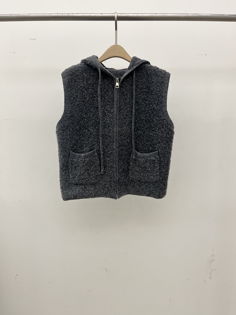 DARAK東大門㊣實拍女裝新品推薦25秋冬熱賣真品職業針織衫連帽DARAK針織衫圖色3