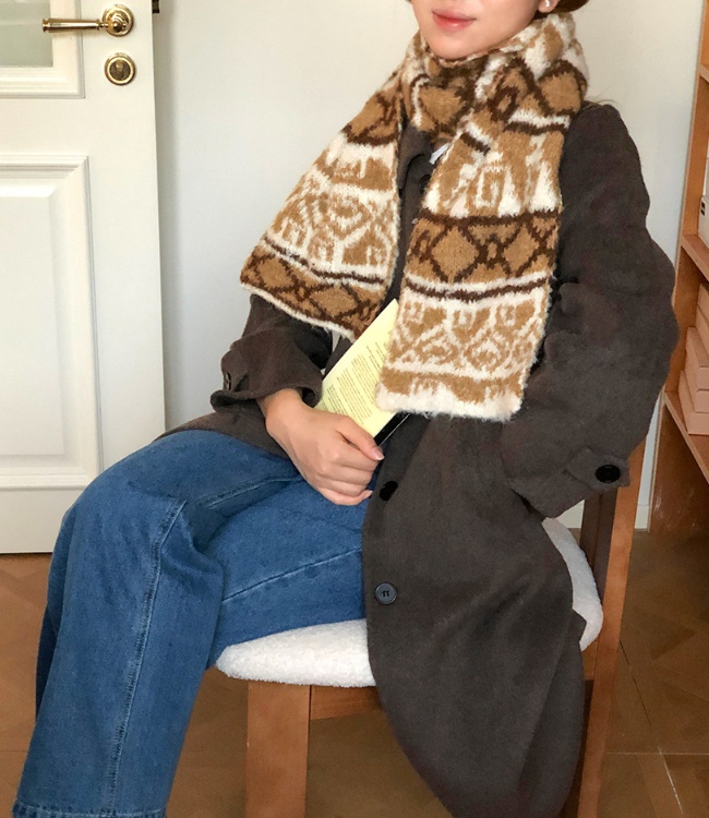 POSH BLUE東大門㊣代購女士新款休閑職業25秋冬熱賣圍巾披肩POSH BLUE圍巾/披肩