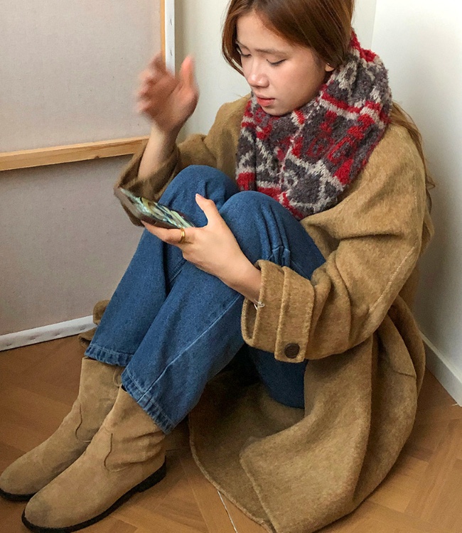 POSH BLUE東大門㊣代購女士新款休閑職業25秋冬熱賣圍巾披肩POSH BLUE圍巾/披肩